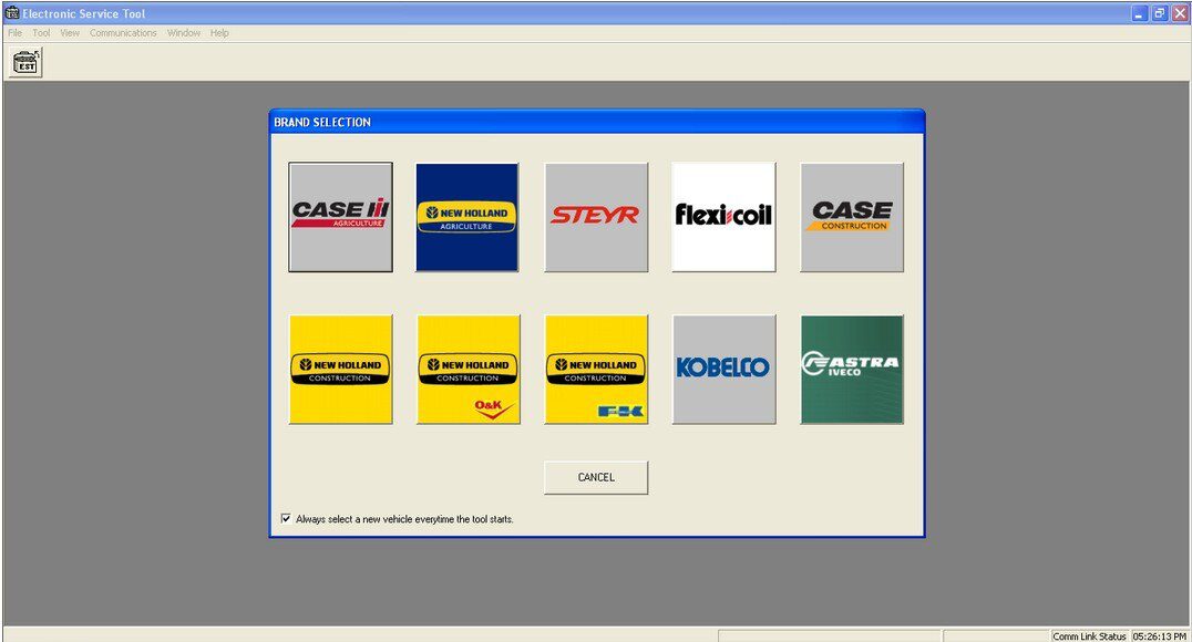 CNH EST 8.6 Diagnostic Software