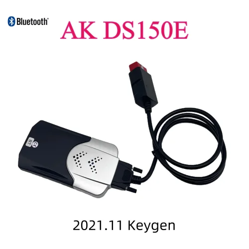 New AK DS150E Diagnostic Scan Tool With Bluetooth 2017.03 DS-VCI obd2 Scanner auto repair tool