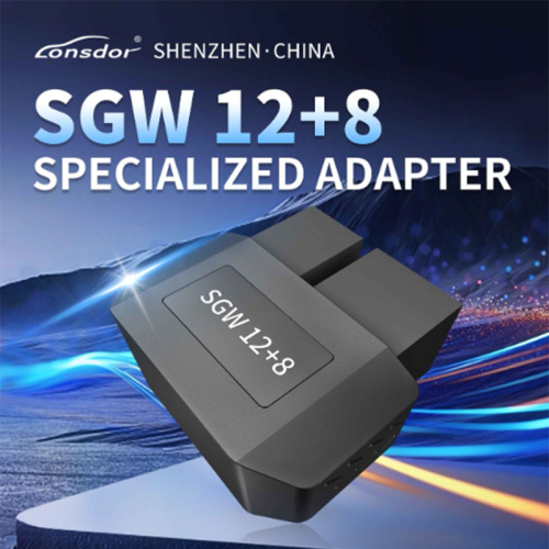 Latest Release Lonsdor SGW 12+8 Special Adapter for Chrysler Key Programmer FCA Vehicles