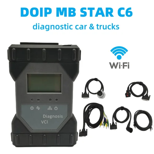 2024 MB Star C6 DOIP With Screen SD Connect Multiplexer WIFI For BENZ Cars Trucks Diagnosis VCI Tools
