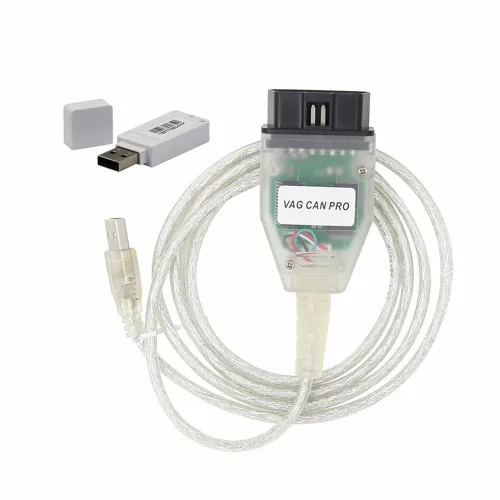 VAG CAN PRO VCP Auto Diagnostic COM Interface Scanner With Dongle For VW/Audi/Seat/Skoda