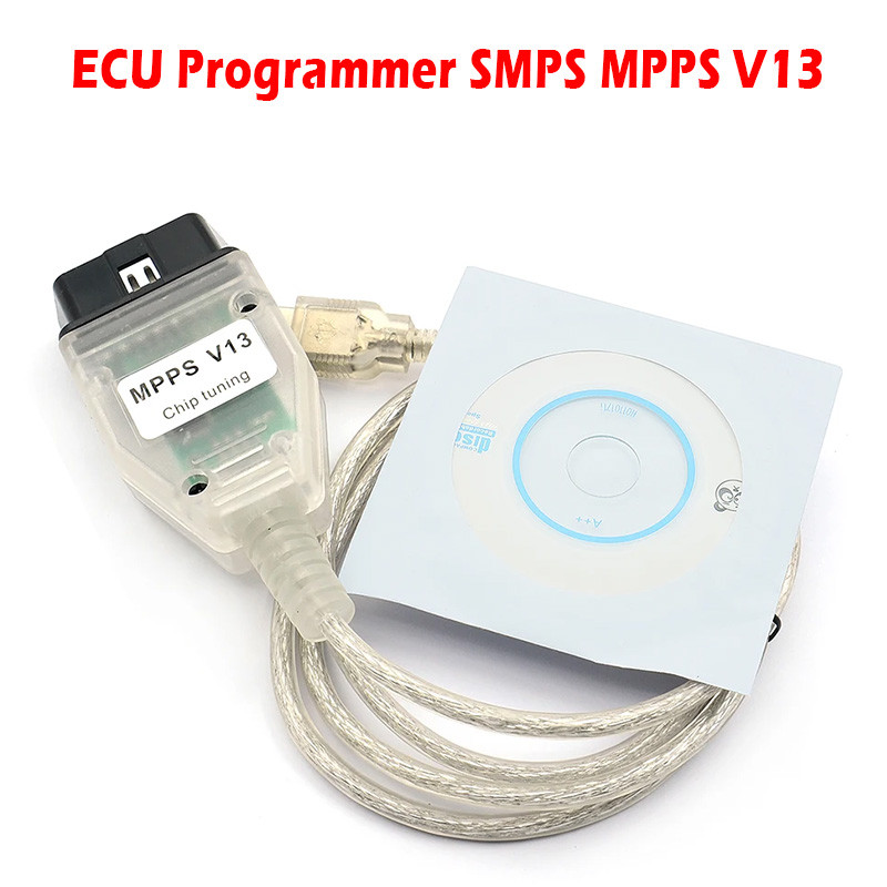 MPPS V13 ECU Tuning Tool Car Chip Professional Diagnostic Cable