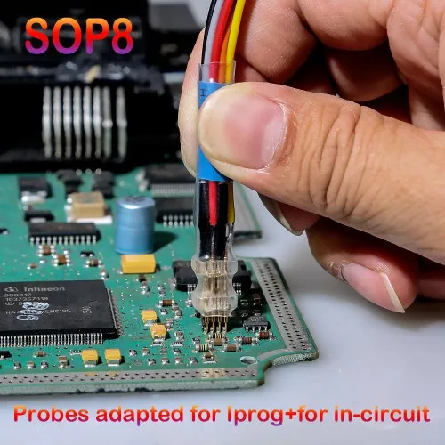 probes adapted for Iprog+ Pro in-circuit