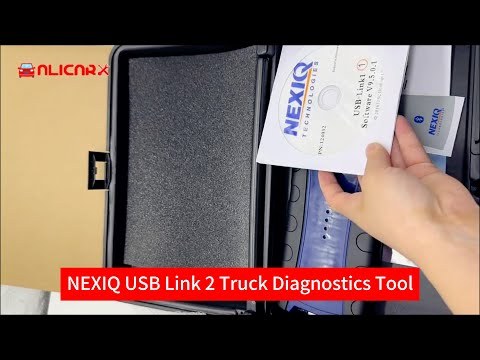 NEXIQ USB Link 2 Diesel Truck Interface 125032 diagnose with software for Heavy Duty Truck Diagnostics Tool