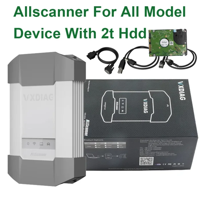 vxdiag allscanner with HDD