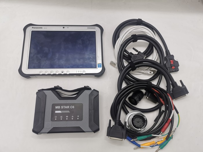 SUPER MB STAR C6 with G1 laptop