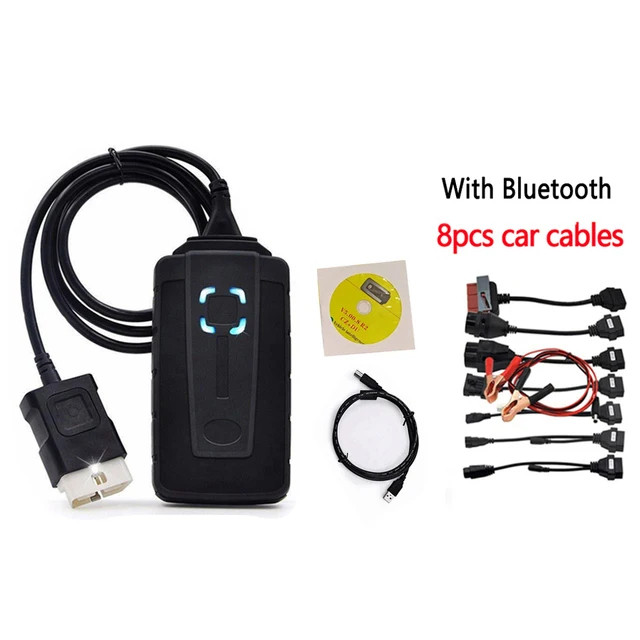 OBDII Car Diagnostic Tool For Wow Snooper 2022 2023 2021 V5.008 R2 Delphis OBD2 Scanner Truck Car Bluetooth Keygen Multilanguage