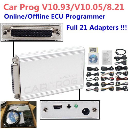 New Carprog V8.21 Online Programming Tool For Airbag/Radio/Dash/IMMO/ECU Programmer