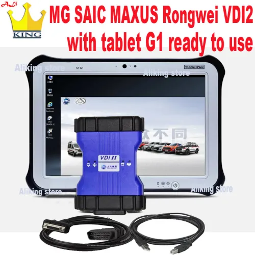 VDI2 Diagnostic Tool With Laptop FZ-G1 For Roewe MG Support Online Programming