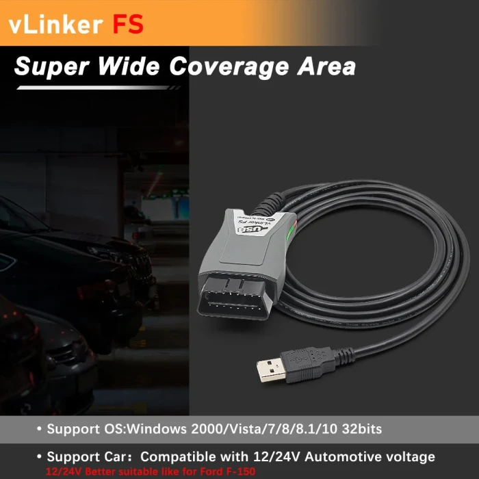 vLinker FS USB for Ford