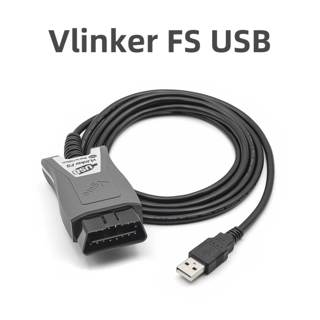 VLinker FS USB OBD2 Car Diagnostic Scanner For Ford  Mazda OBDII HS/MS-CAN Interface Tools
