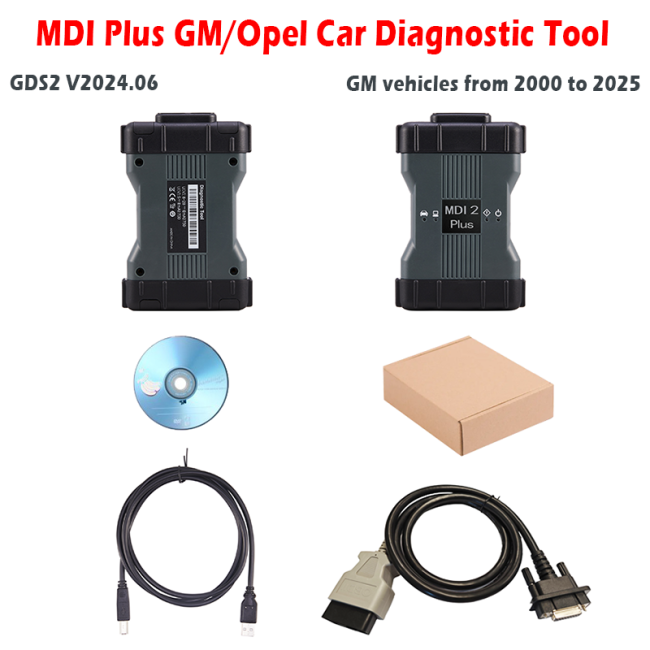 Alicar MDI2 Plus Car Diagnostic Tool for GM/OPEL From Year 2000 to 2025 With GDS2 V2025.04 Support Online Programming