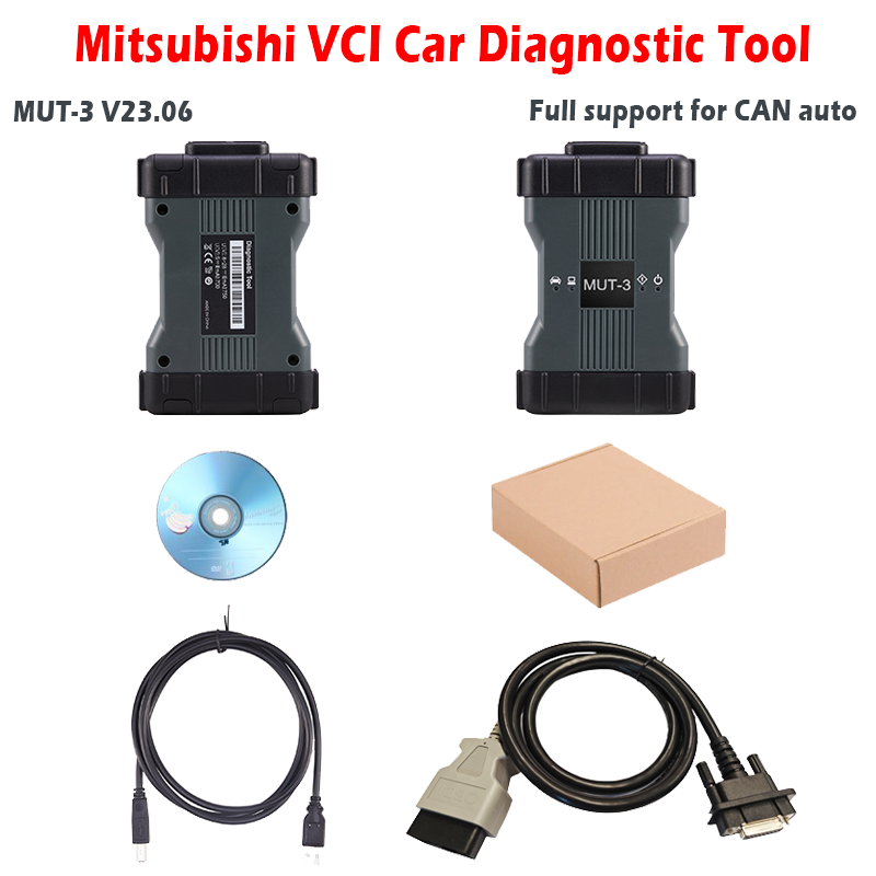 Câble Adaptateur Multimètre Mitsubishi MUT-3 MB991825 - Neuf