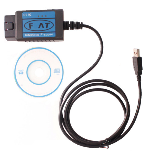 FIAT Scanner F-super Interface USB Scan Tool OBDII OBD2 Diagnostic tool for Fiat/Alfa Romeo/Lancia