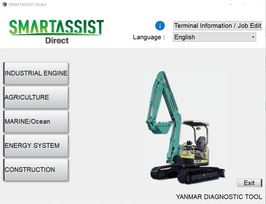 YANMAR engine diagnostic software