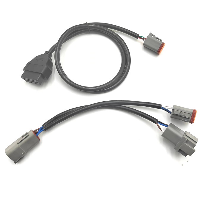 Generator sets Marine Engine Diagnostic Connect Cable 6+8 Pins for Volvo Penta Vodia Industrial diagnostic line Vocom