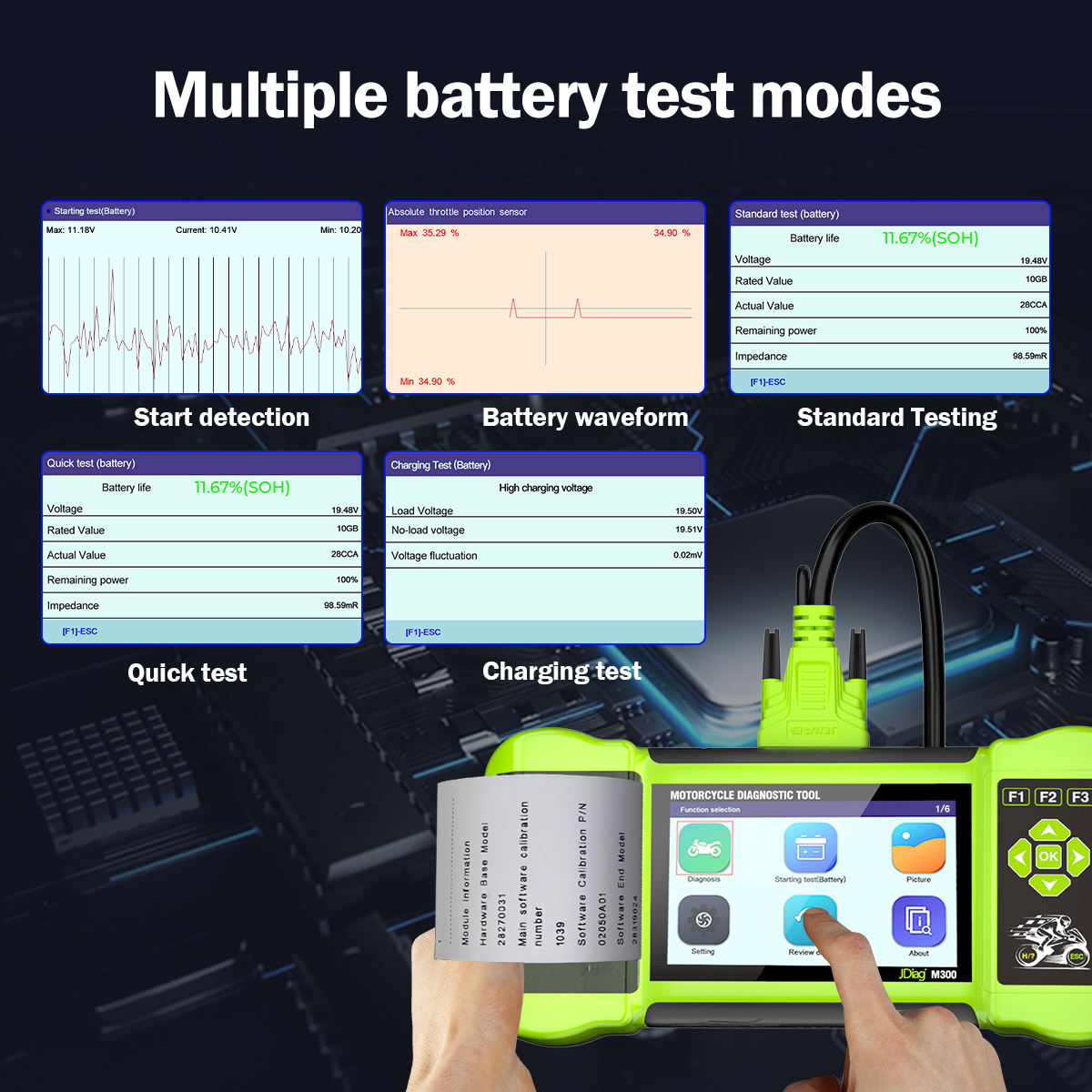 Yamaha motorcycle diagnostic tool