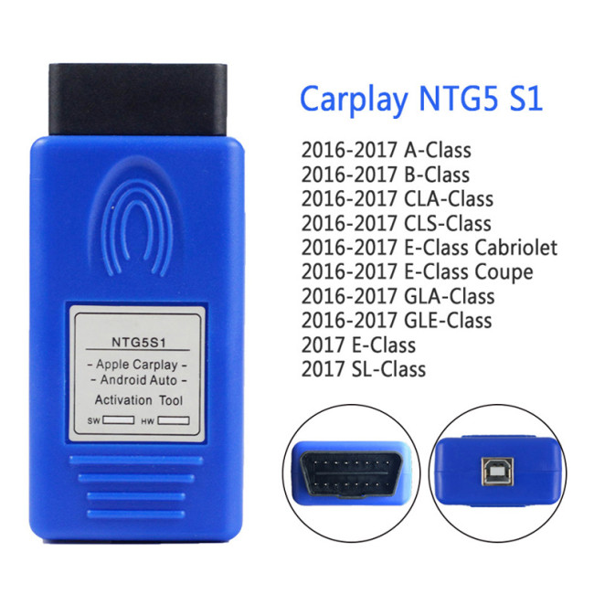 Unlocking Apple CarPlay and Android Auto in Mercedes-Benz Vehicles with NTG5S1 OBD2 Activation Tool
