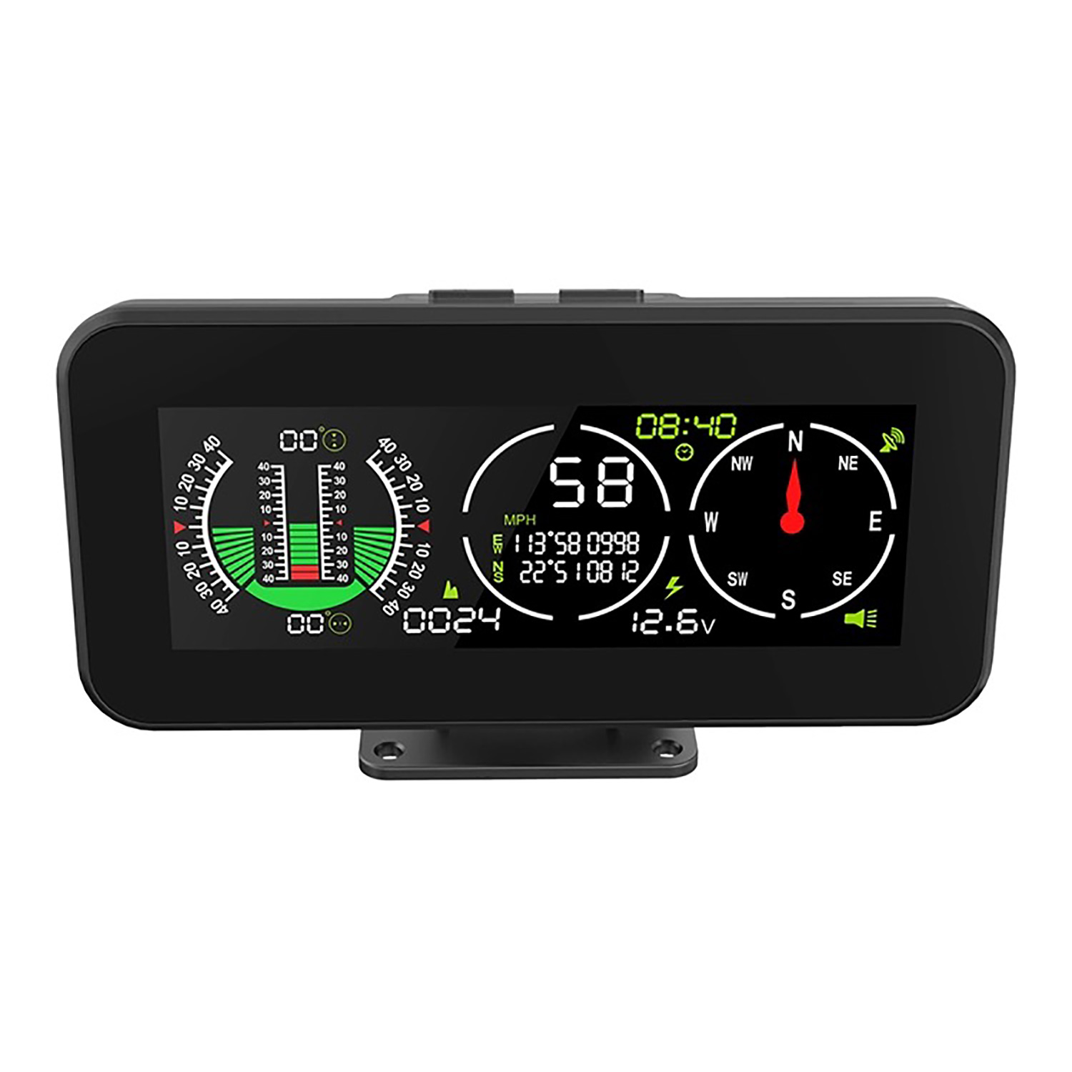 M60 car inclinometer