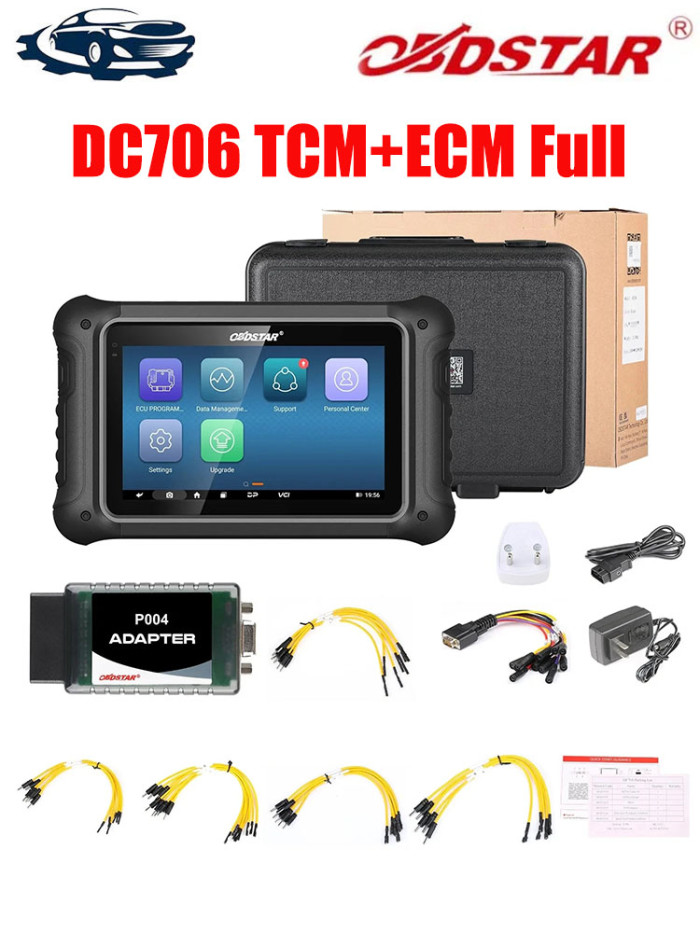 Original OBDSTAR DC706 ECU Tool Full Version for ECM /TCM/ BODY/Clone for Car and Motorcycle