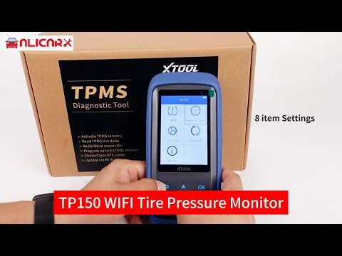 XTOOL TP150 WIFI Tire Pressure Monitor With 315&433 MHZ Sensor TS100