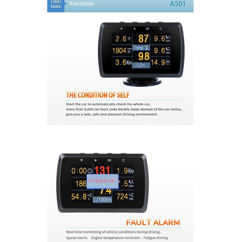 A501 vehicle monitoring