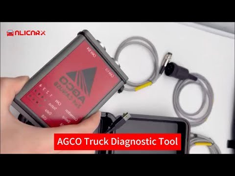 AGCO EDT Diagnostic Tool for Truck Agricultural Machinery CAN USB Full System 2023 Version