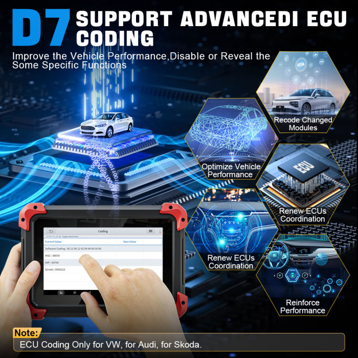 XTOOL D7 diagnostic tool