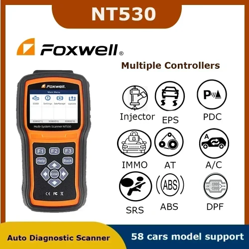 Foxwell NT530 Multi-System Scanner OE-level Universal Auto Diagnostic Tools