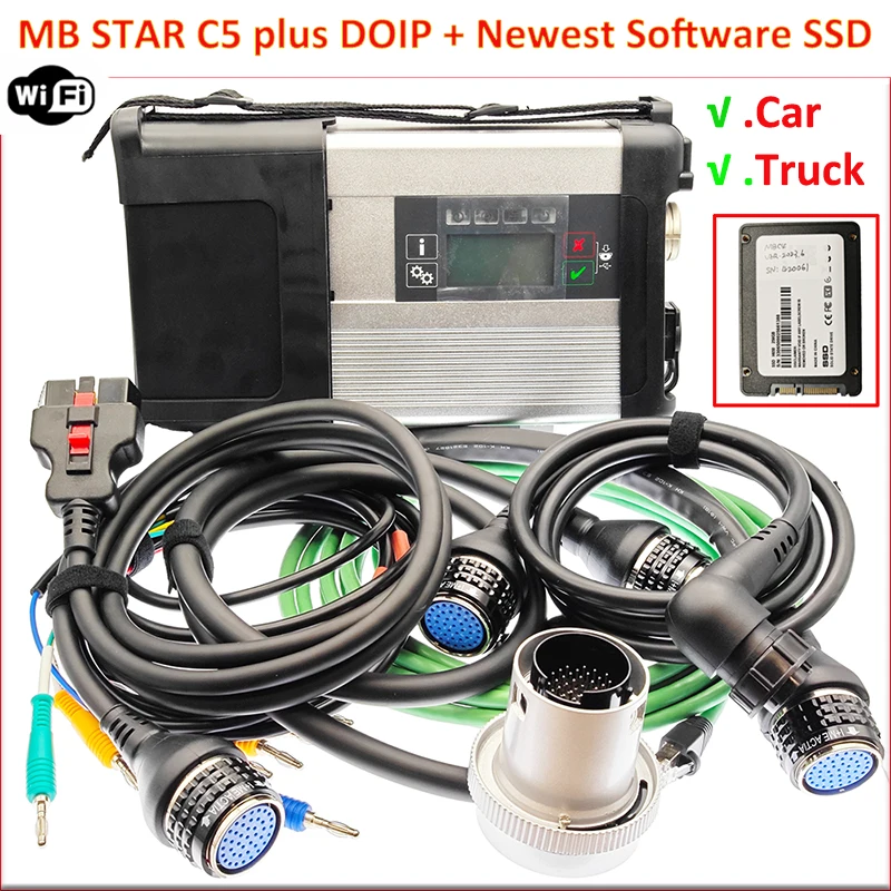 benz diagnostic tool mb star c5 doip with newest software