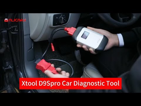 XTOOL D9sPro Full System Scan Tool ECU Online Programmer Car Diagnostic Tools