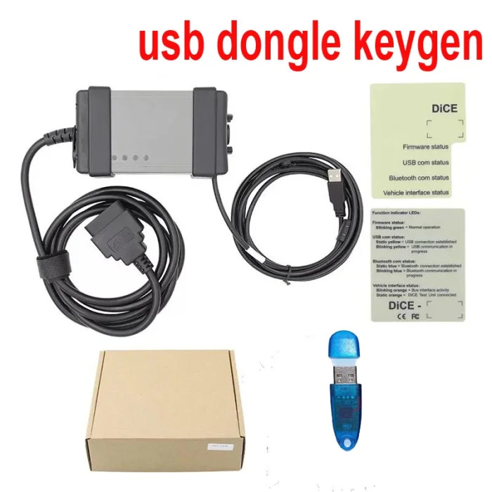 Volvo Vida Dice 2014D Car Diagnostic Tools Windows 7 Full Chip With Dongle No Need Active