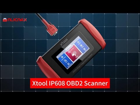 XTOOL IP608 Scanner Car Full System Diagnosis With 30 Reset Lifetime Free Update