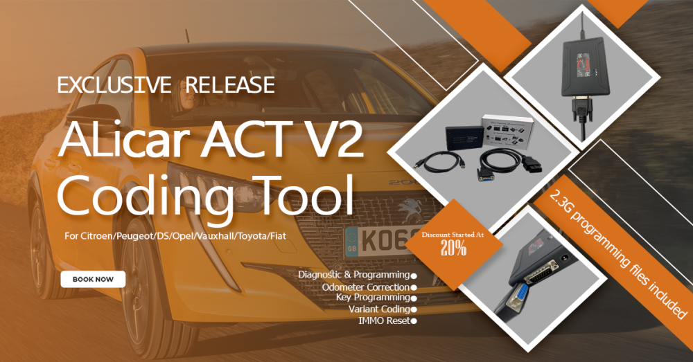 ALicar ACT V2 coding and programming tool release
