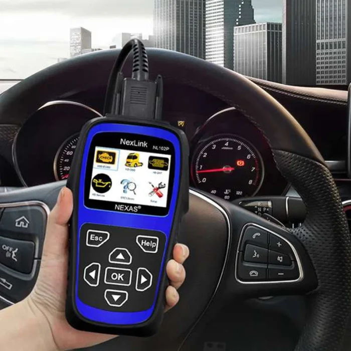 NEXAS NL102P Diesel Heavy Duty Truck Car Code Scan Reader DPF Regen Oil Reset for Volvo Iveco