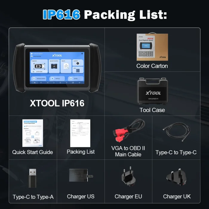 xtool ip616 code reader