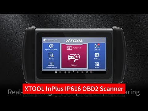 XTOOL InPlus IP616 All System Car Diagnostic Tools Automotive Scanner 31+ Reset CANFD