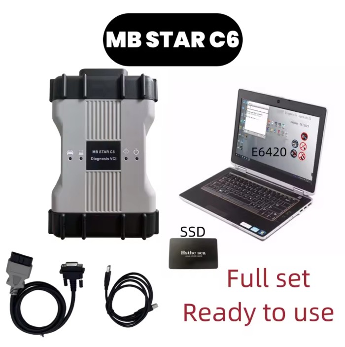 mb star C6 with SSD + laptop E6420