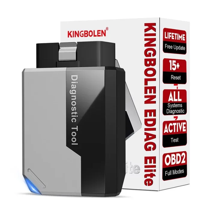 Kingbolen Adiag Elite Full System OBD2 Code Reader with 15 Resets Auto VIN for All Cars