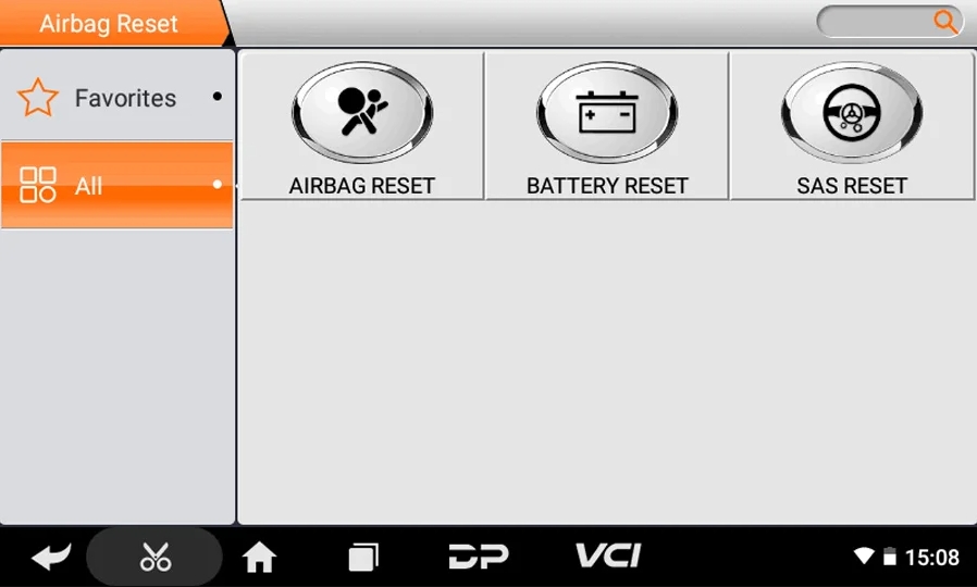 airbag reset tool