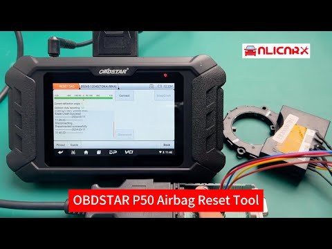 OBDSTAR P50 Airbag Reset Tool Cover 86 Brands and Over 11800 ECU Part No.