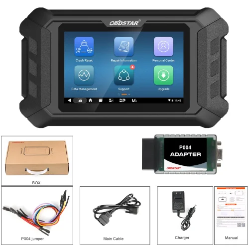 OBDSTAR P50 Airbag Reset Tool Cover 86 Brands and Over 11800 ECU Part No.