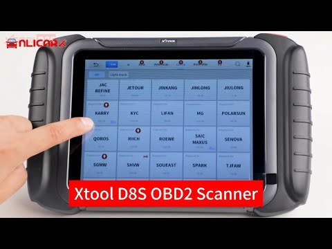 XTOOL D8S Online ECU Coding Car Diagnostic Scanner VAG Guided Topology Map ADAS Car Tools