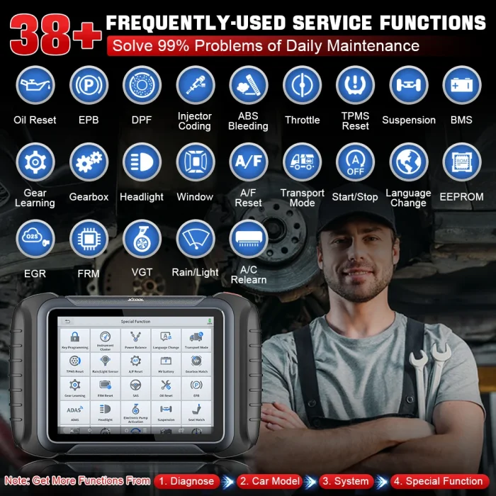 Automotive Diagnostic Scan Tool xtool D8s