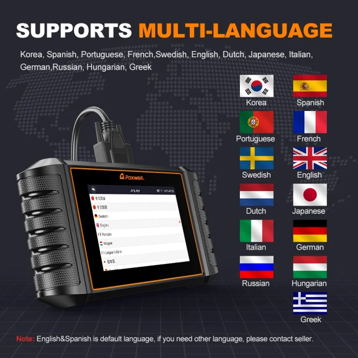 2025 Newest Foxwell NT710 All - in - One Car Scan Tool Lifetime Free Update