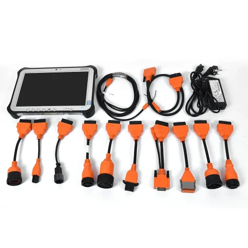 XTRUCK Y009 HDD Multi-Brand OBD2 Truck Excavator Diagnostic Tool For Heavy Machinery