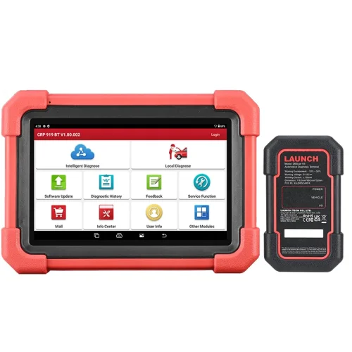 LAUNCH X431 CRP919X BT OBD2 Scanner Automotive Diagnostic Tools Support CANFD DOIP ECU Coding