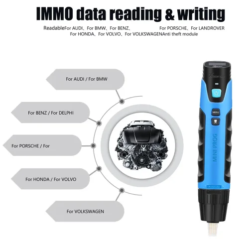 Xhorse VVDI MINI PROG Chip Programmer Eeprom Data Reading Work on IOS and Android