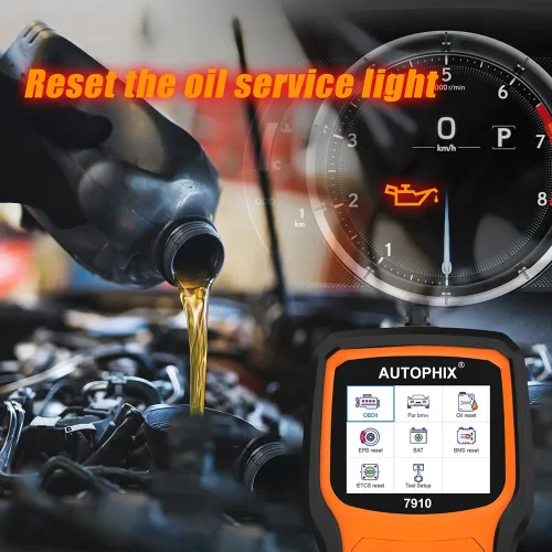 Autophix 7150 OBD2 Automotve Scanner Professional Code Reader EPB TPMS ETC Reset