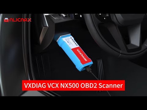 VXDIAG VCX NANO NX500 for Ford for Mazda Car OBD2 Scanner Active Test ECU Coding J2534 Smart Key Programming